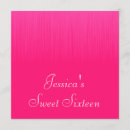 Search for hot pink 18th birthday invitations White