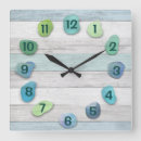 Search for driftwood clocks Sea glass