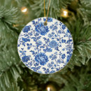 Search for toile christmas tree decorations Chinoiserie