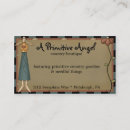 Search for angel business cards Vintage