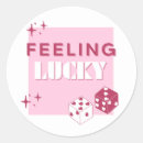 Search for lucky girl stickers Pink