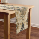 Search for damask table runners Vintage