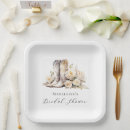 Search for rustic bridal shower plates Country