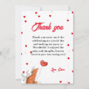 Search for red heart thank you cards Calligraphy