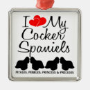 Search for cocker christmas tree decorations Heart