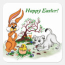 Search for easter chick stickers Rabbit