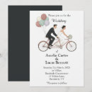 Search for tandem bike wedding invitations Vintage