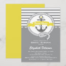 Search for nautical bridal shower invitations Typography