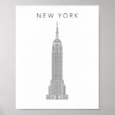 Search for black and white nyc posters Skyline