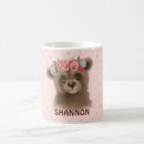 Search for bear coffee mugs Pink