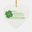 Search for irish blessing christmas tree decorations St patricks day
