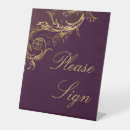 Search for purple wedding signs Vintage