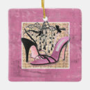 Search for high heel shoe christmas tree decorations Feminine