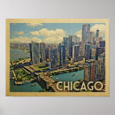 Search for retro chicago posters Vintage travel