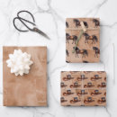 Search for vintage hats wrapping paper Western