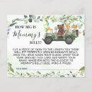 Search for how big is mommys belly invitations Woodland animals