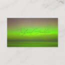 Search for borealis business cards Green