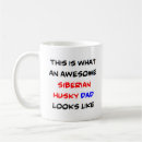 Search for huskies mugs Siberian husky