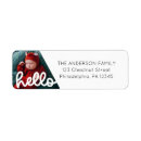 Search for new baby boy return address labels Modern