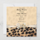 Search for cheetah print invitations Modern