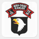 Search for airborne rangers stickers 101st