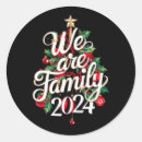 Search for pajama stickers Santa