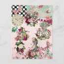 Search for alice in wonderland postcards Pink
