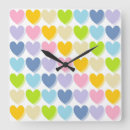 Search for heart shaped clocks Rainbow