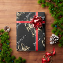 Search for angels wrapping paper Gold