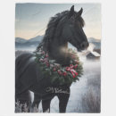 Search for christmas horse blankets Snow