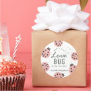 Search for cute pink ladybug stickers Baby shower