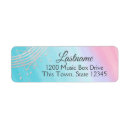 Search for bat mitzvah return address labels Pink