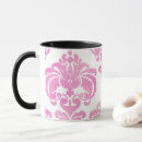 Search for white damask mugs Trendy
