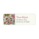 Search for exotic flower return address labels Flowers