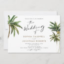 Search for tropical wedding invitations Modern