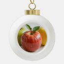 Search for green apple christmas tree decorations Fruit