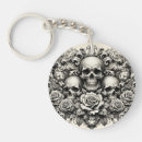 Search for skull and bones key rings Goth