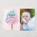 Search for cotton candy birthday invitations Watercolor