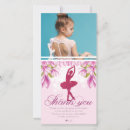 Search for ballerina thank you cards Pink