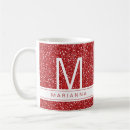 Search for red glitter mugs Modern