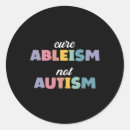 Search for cure autism stickers Pride