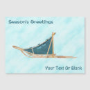 Search for snow sled christmas cards Rustic