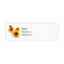 Search for black eyed susan return address labels Daisies