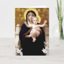 Search for bouguereau christmas cards Madonna