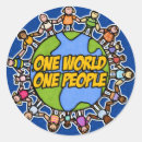 Search for one world stickers Peace