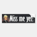 Search for miss me yet bumper stickers anti obama