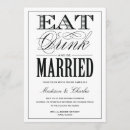 Search for humorous wedding invitations White