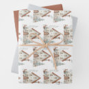 Search for christmas house wrapping paper Whimsical