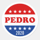 Search for vote round stickers Vote for pedro