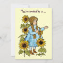 Search for dorothy invitations Vintage